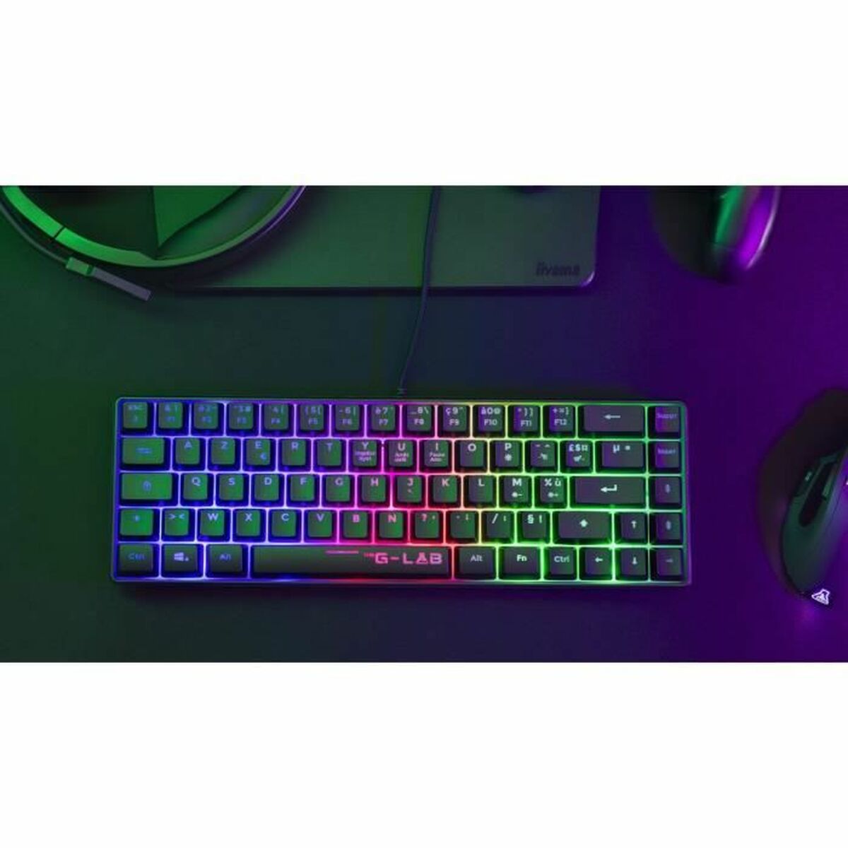 Klaviatūra The G-Lab Azerty Prancūzų